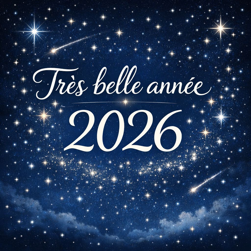 Bonne année 2026